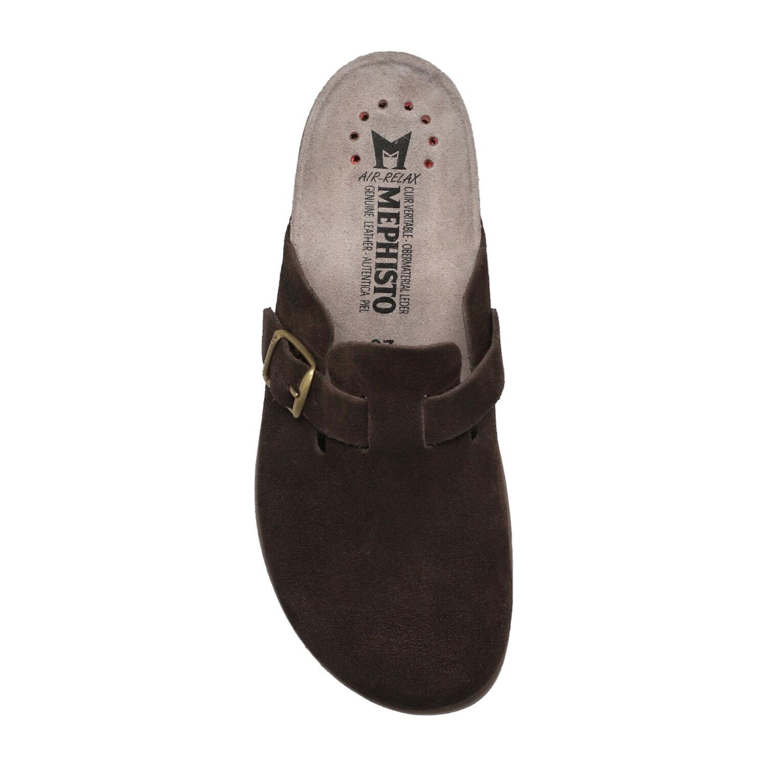mules femme modèle Halina brun fonce - Mephisto